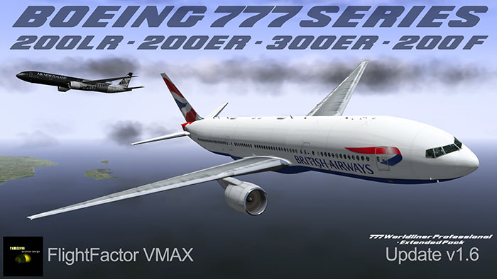 Flight factor boeing 777 worldliner professional v12